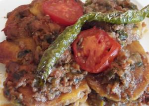 KIYMALI PATATES YATITMASI