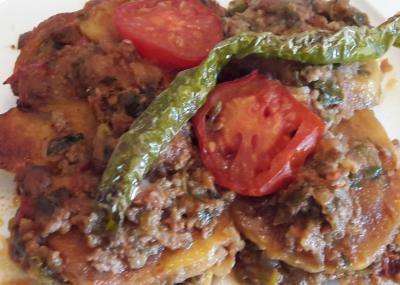 KIYMALI PATATES YATITMASI