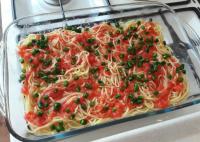 FIRINDA SPAGETTİ MAKARNA