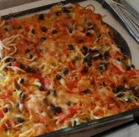 FIRINDA SPAGETTİ MAKARNA