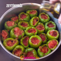 ZEYTİNYAĞLI BİBER DOLMASII