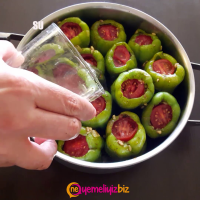 ZEYTİNYAĞLI BİBER DOLMASII