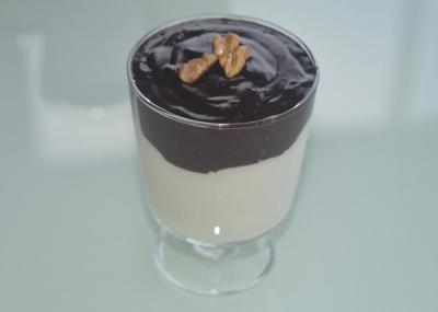ÇİKOLATA SOSLU MUHALLEBİ